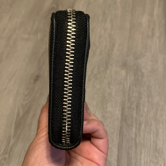 Limited Edition Coach Brown Wallet with Neon Accents - Picture 2 of 7